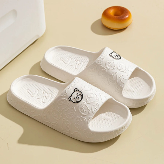 Printting Cute Bear Women Slippers Printting Cute Bear Women Slippers