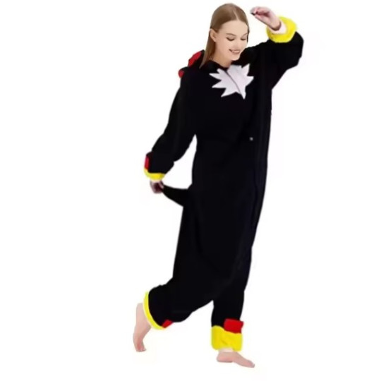 Unisex Shadow Cartoon Onesie Unisex Shadow Cartoon Onesie