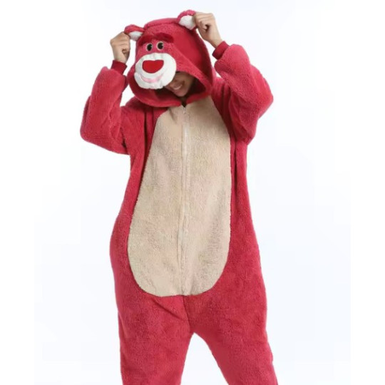 Strawberry Bear Cosplay Onesie