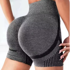 High-Waist Yoga Shorts for Women – Butt-Lifting Workout & Running Sportswear