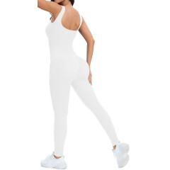 Shaping One-Piece Ribbed Jumpsuit