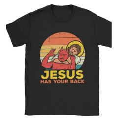 Jesus Has Your Back T-Shirt – Plus Size Fit