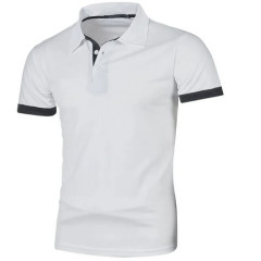 Streetwear Solid Polo – Lightweight Comfort