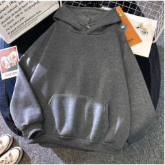 Hip Hop Oversized Hoodie – Warm Fleece Lining