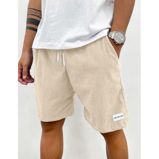 Summer Corduroy Basketball Shorts – Solid Color
