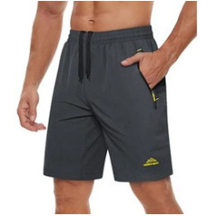 Men’s Summer Sports Shorts – TACVASEN Zippered