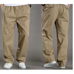 Casual Big & Tall Cargo Pants – Cotton Blend
