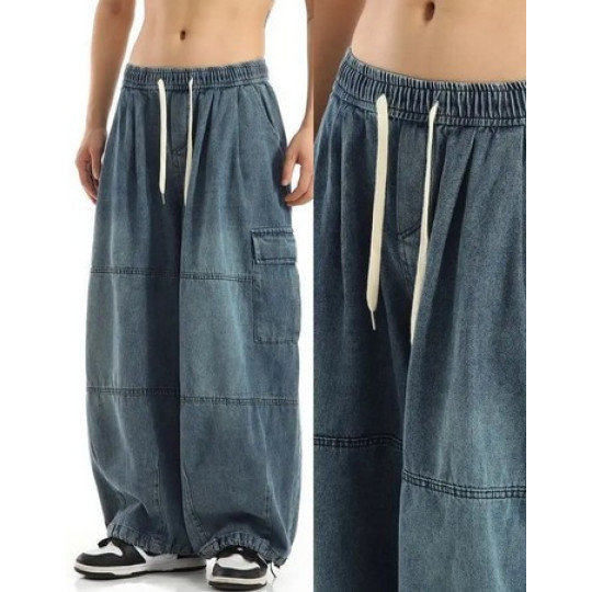 Men’s Oversized Vintage Cargo Denim Pants Men’s Oversized Vintage Cargo Denim Pants