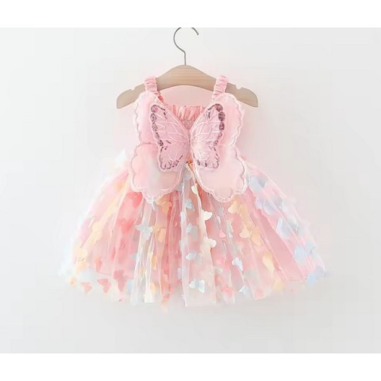 Baby Girl Butterfly Halter Dress Baby Girl Butterfly Halter Dress