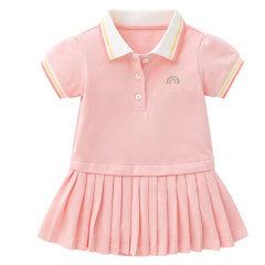 Toddler Cotton Summer Polo Dress
