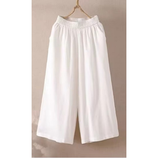 Casual Loose Fit Cropped Capris for Women Casual Loose Fit Cropped Capris for Women