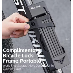 Anti-Theft Foldable Bike Lock for Secure Outdoor Protection