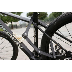 Folding Chain Lock for Bikes and E-Bikes with Anti-Theft Protection