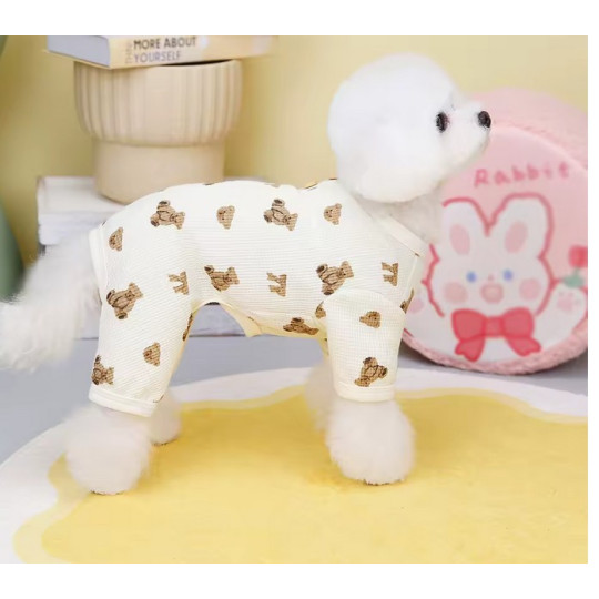 Dog Bear Jumpsuit for Small Breeds Dog Bear Jumpsuit for Small Breeds