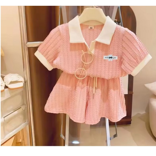 Girls Summer Top & Shorts Set