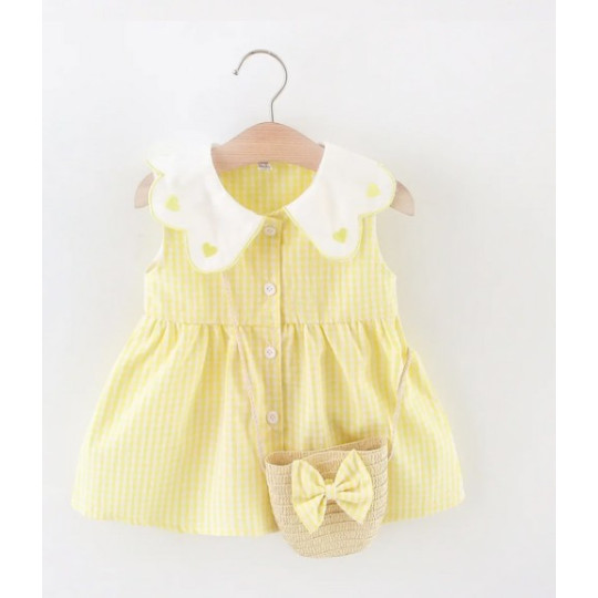2-Piece Summer Outfit for Girls – Tank & Skirt
