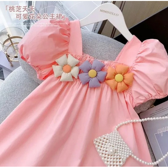 Children’s Elegant Flower Summer Dress