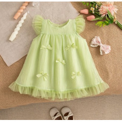 Flying Sleeve Toddler Birthday Outfit