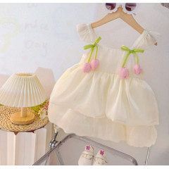 Summer Baby Girl Layered Party Dress