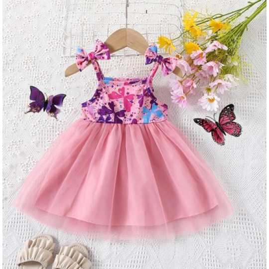 Summer Bow Suspender Dress Summer Bow Suspender Dress