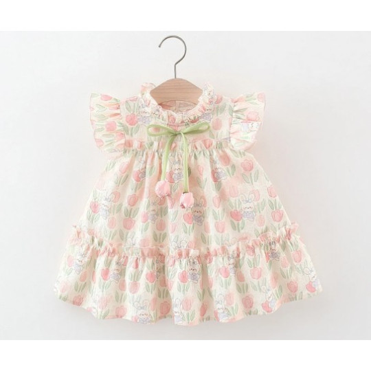 Baby Girl Summer Floral Party Dress
