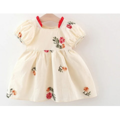 Comfortable Toddler Girls Summer Dress