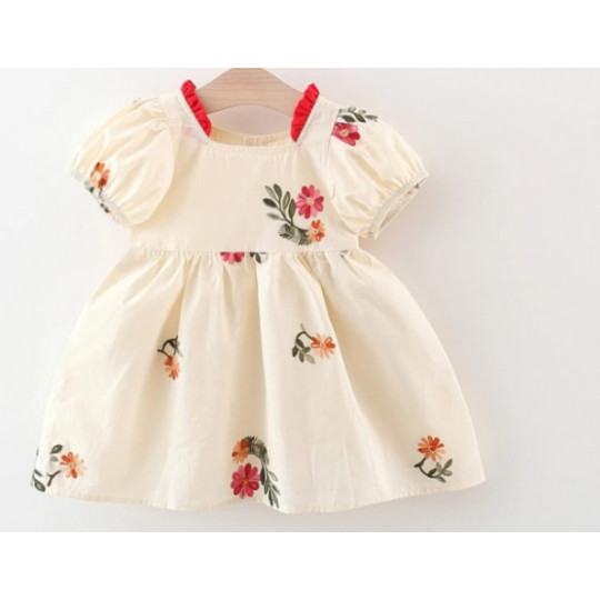 Comfortable Toddler Girls Summer Dress