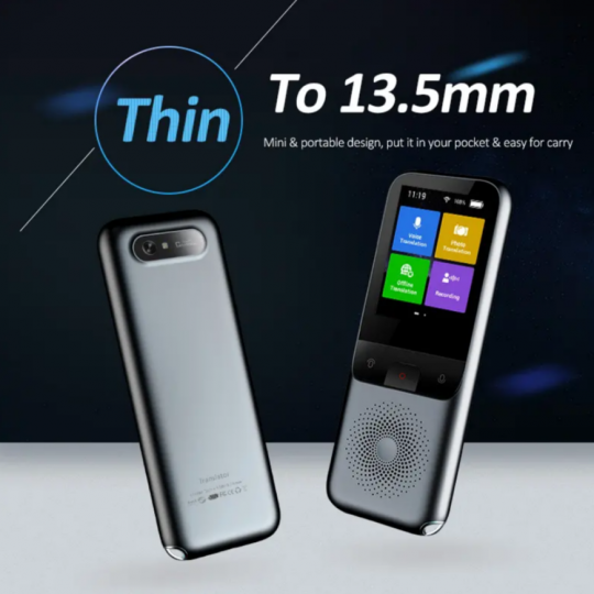  Portable Audio Translator 138 Language. Smart Translator Offline In Real Time Smart Voice AI Voice, Photo Translator